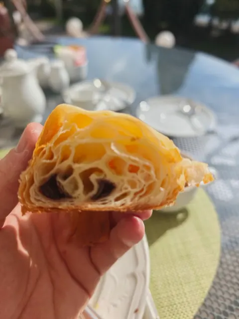 Nou nou, look at this perfect puff pastry structure!