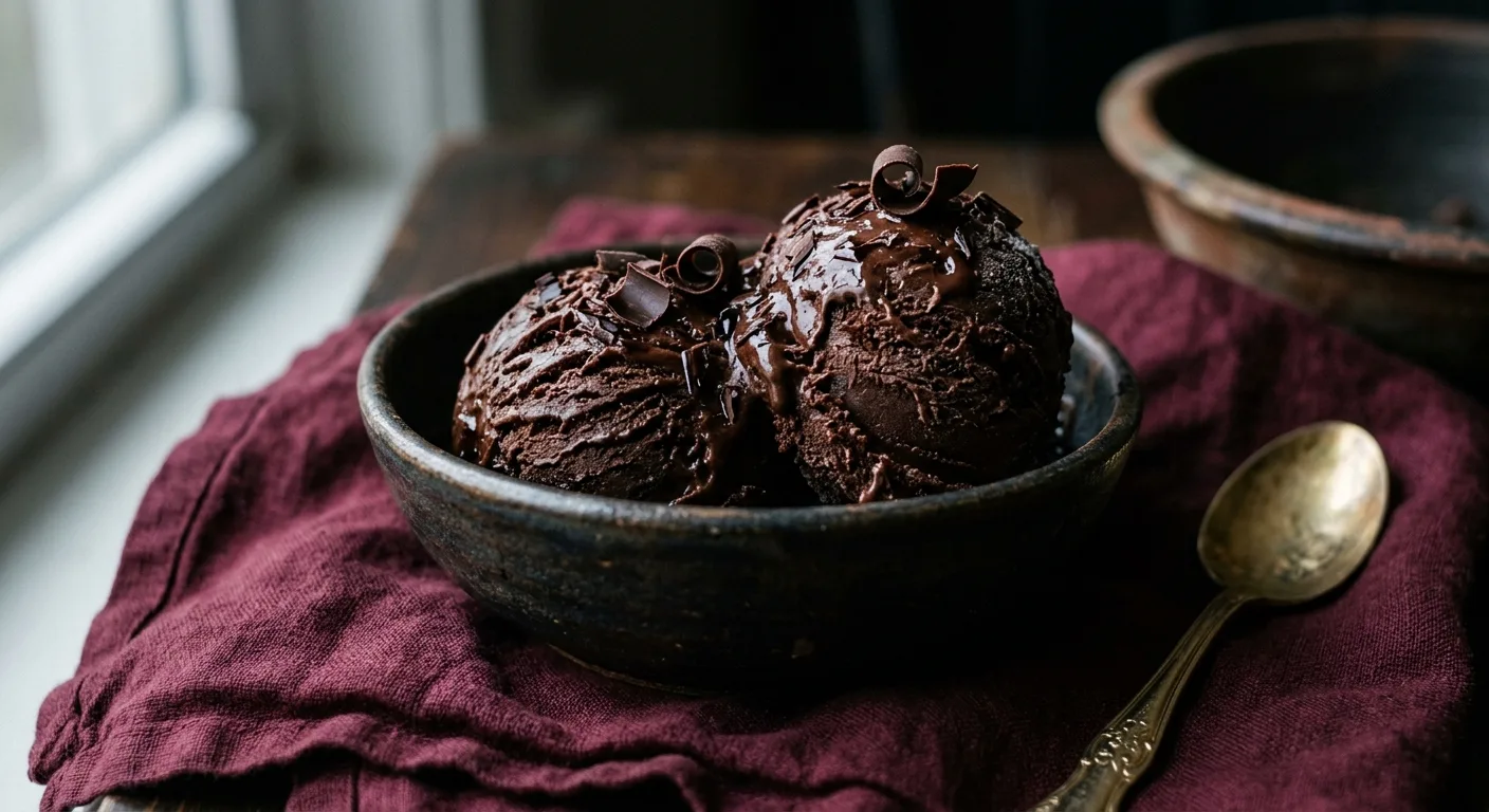 Double-Dark Chocolate Velvet (Vegan Creami)