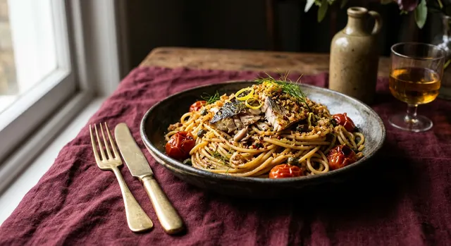 Sicilian Macrel Pasta