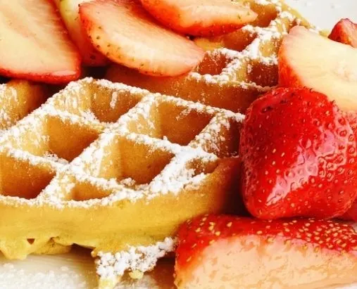 Brussels Waffles (Actually Ghent)