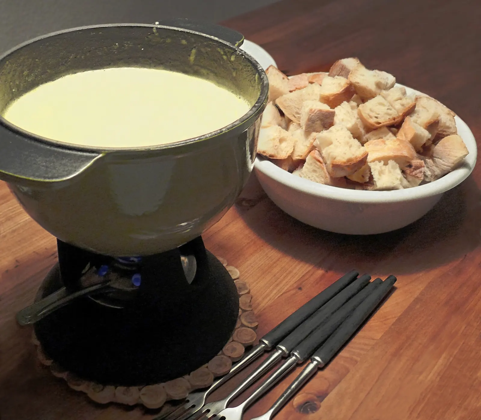 Swiss Cheese Fondue Pasta