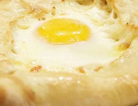 Khachapuri (Georgian Cheese Bread) and Imeruli khachapuri (Georgian Cheese Naan/Pita)