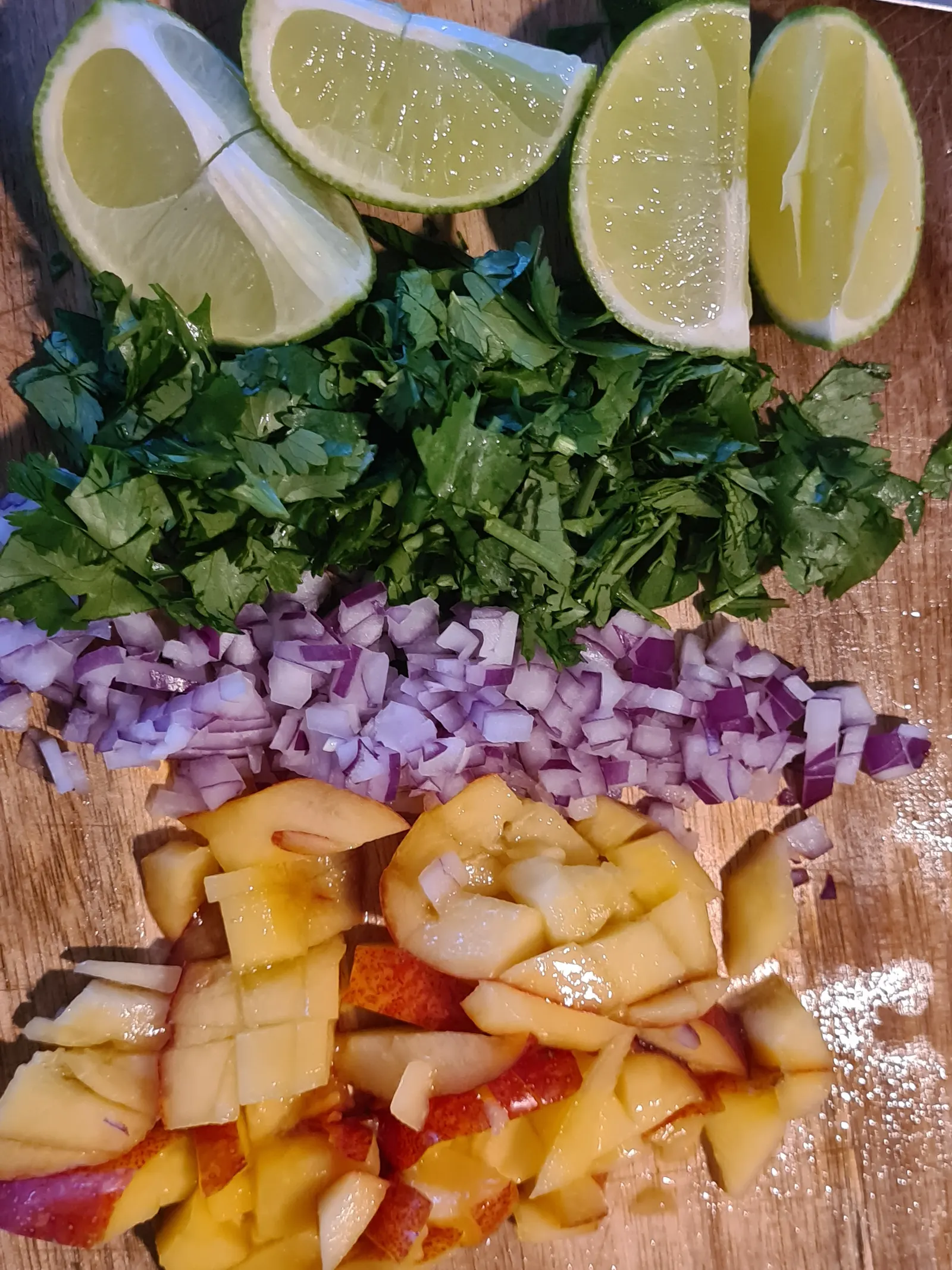 Beef Filet Peach Tacos