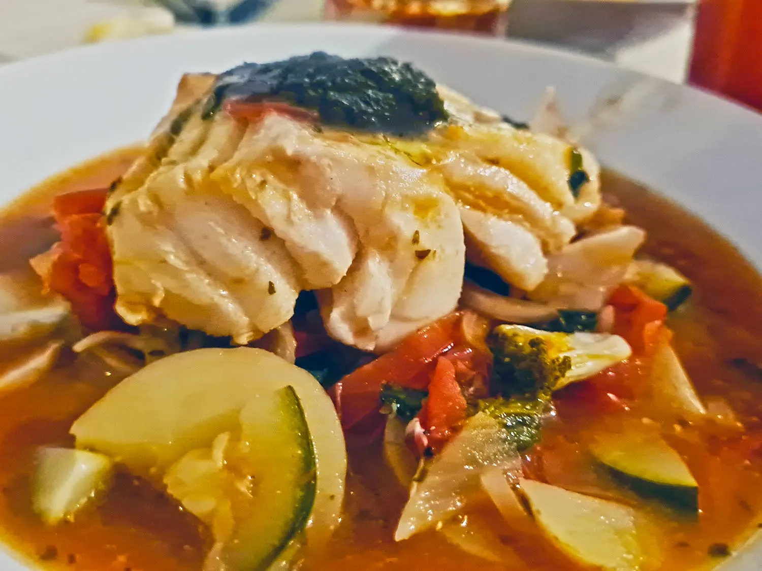 Italian Sunshine Fish Stew