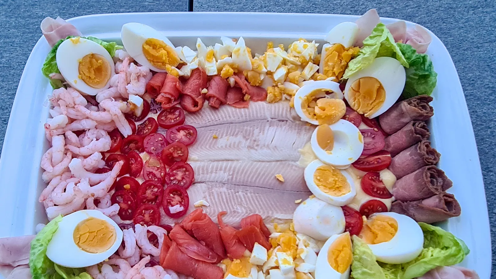 Huzaren Salade Salad. Olivier or Russian Salad