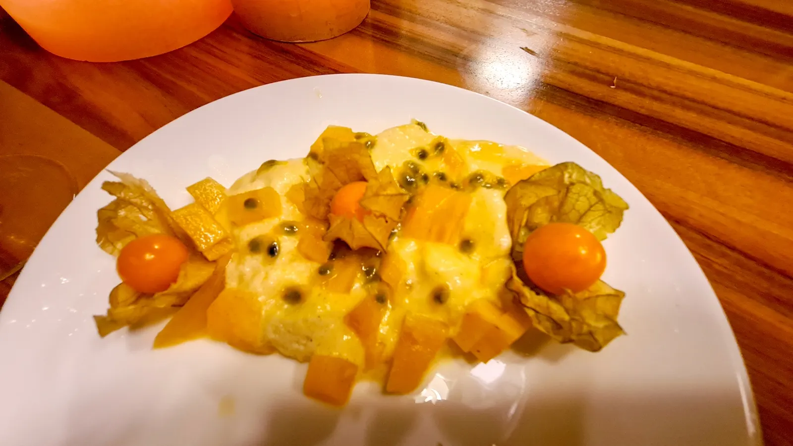 Mango Banana Lime Mousse With or Without Cream